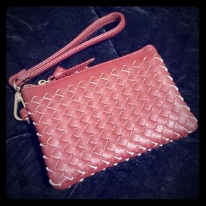 Maroon Wristlet
